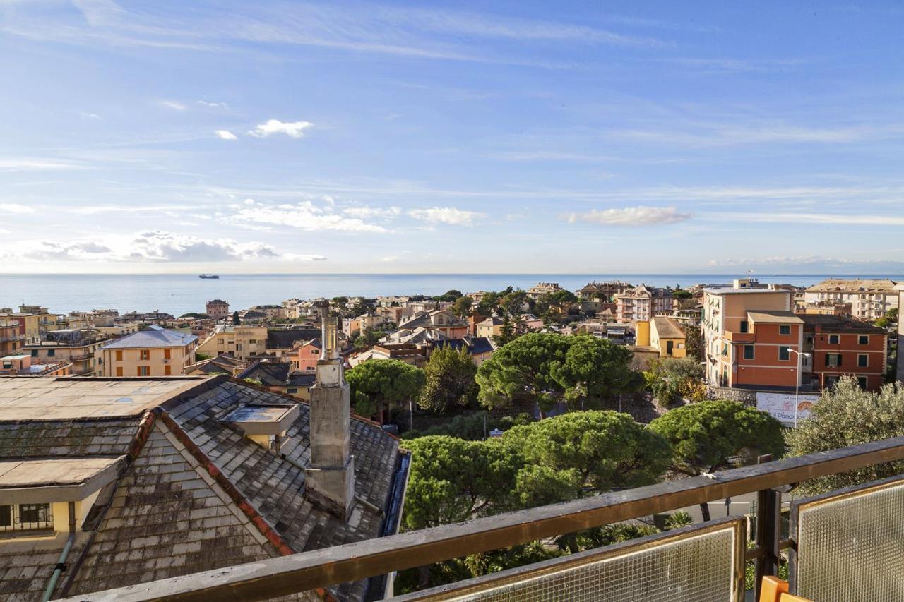 Homey Seaview Apartment By Wonderful Italy Genua Exterior foto